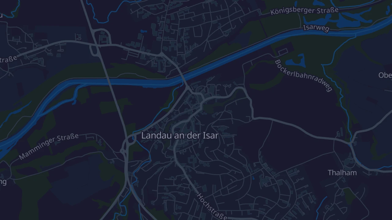 Karte von Landau