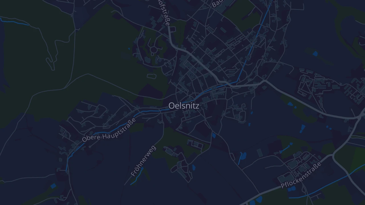 Karte von Oelsnitz/Erzgebirge