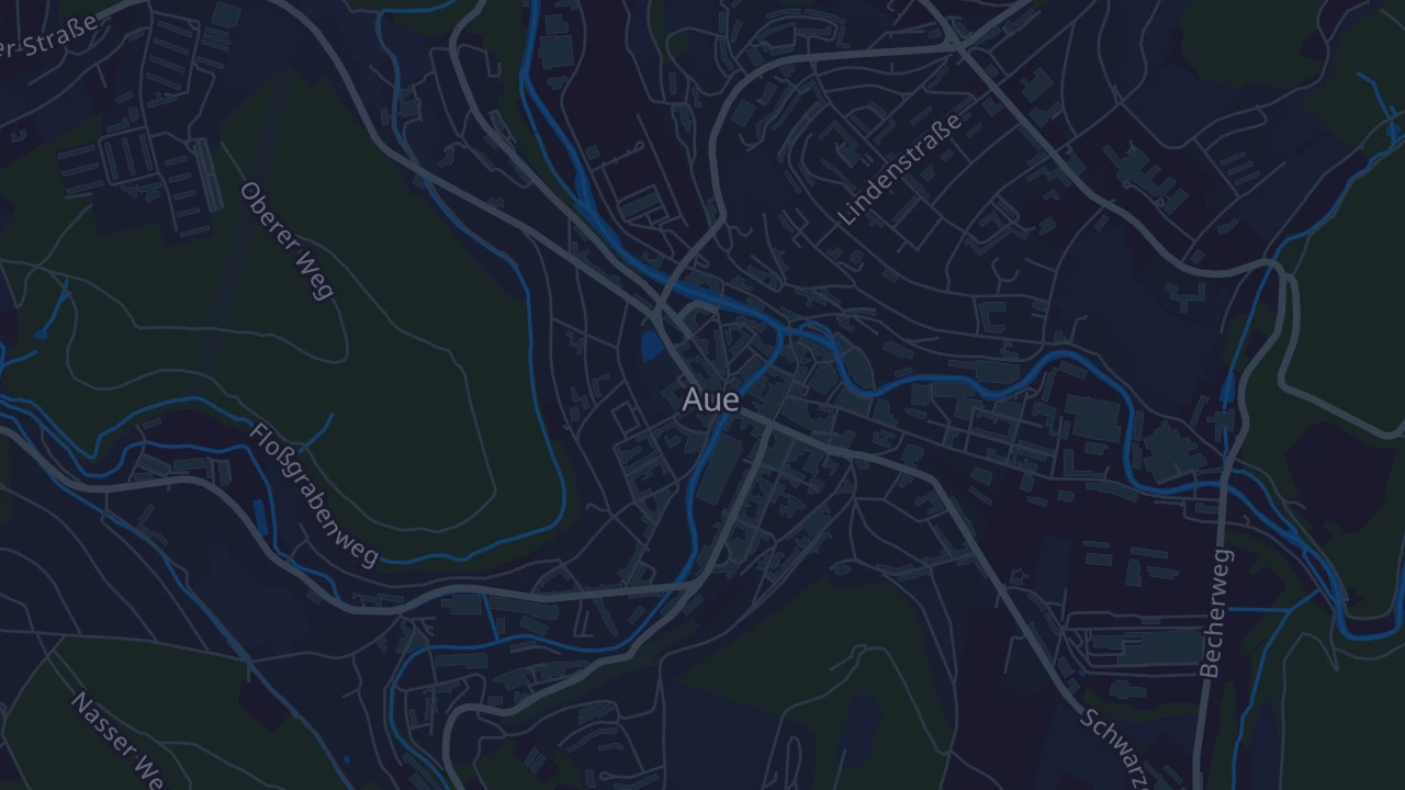 Karte von Aue-Bad Schlema