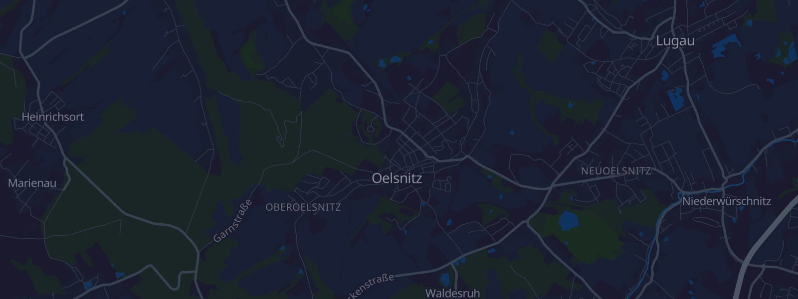Karte von Oelsnitz/Erzgebirge