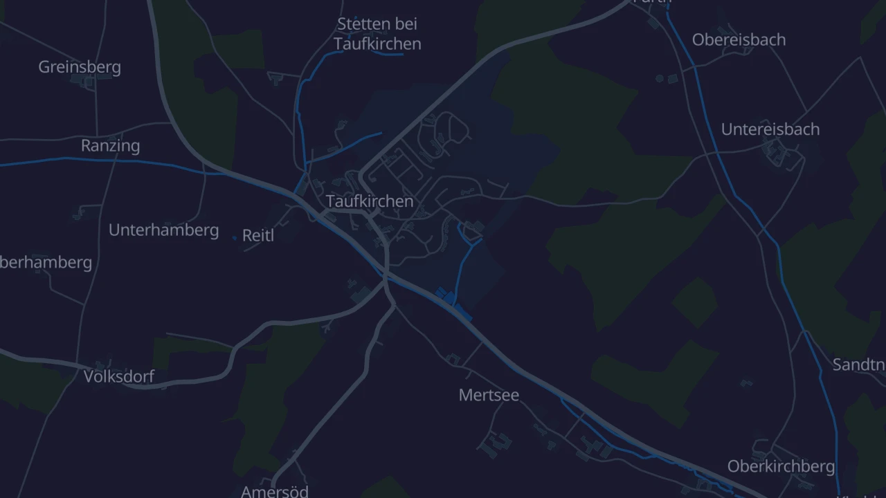 Karte von Taufkirchen