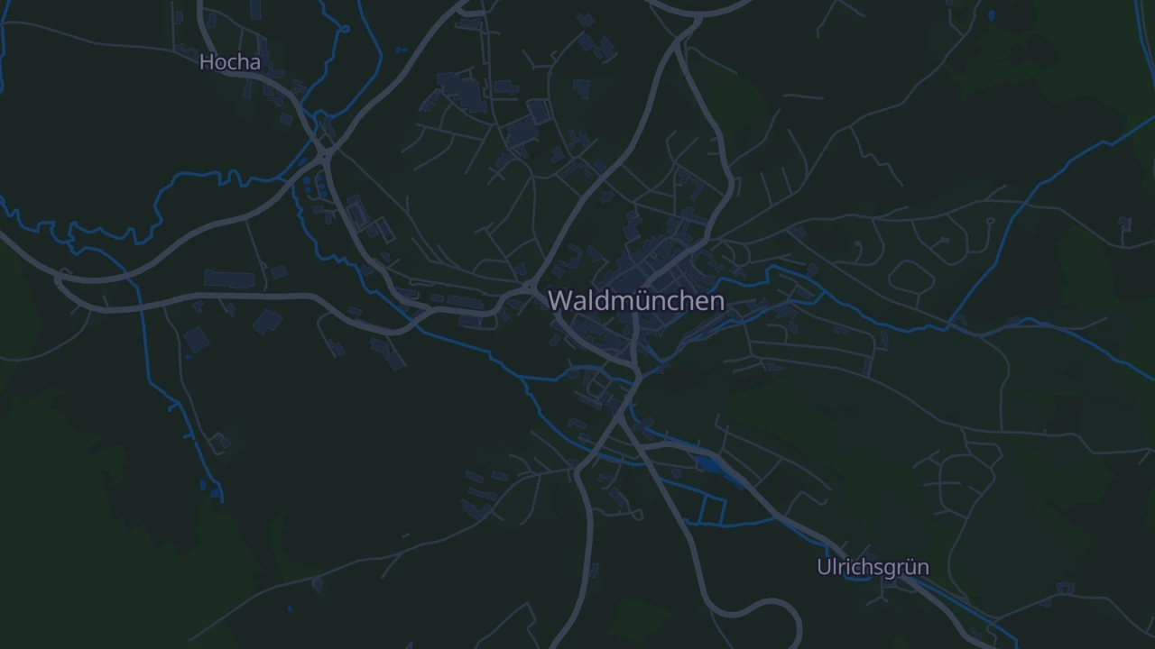 Karte von Waldmünchen