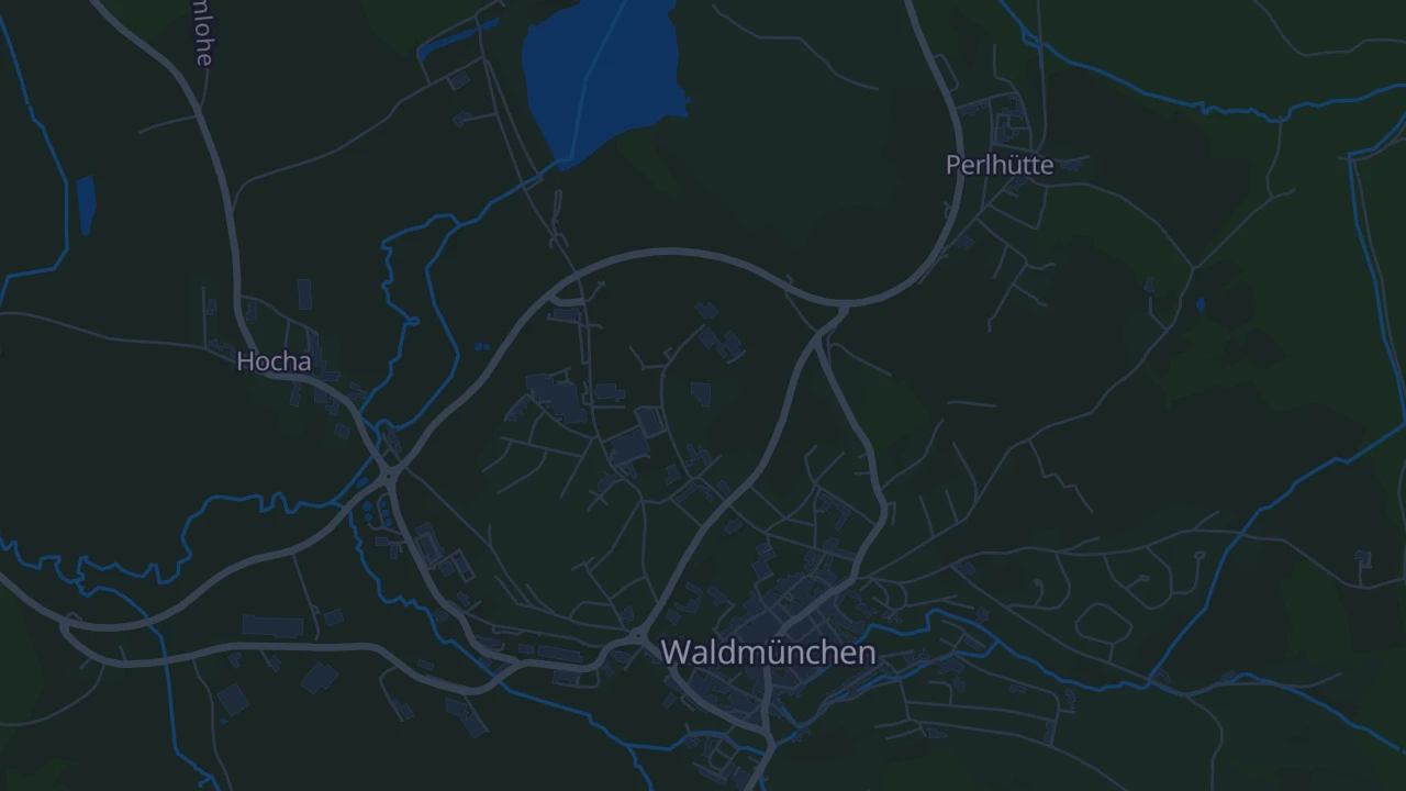 Karte von Waldmünchen