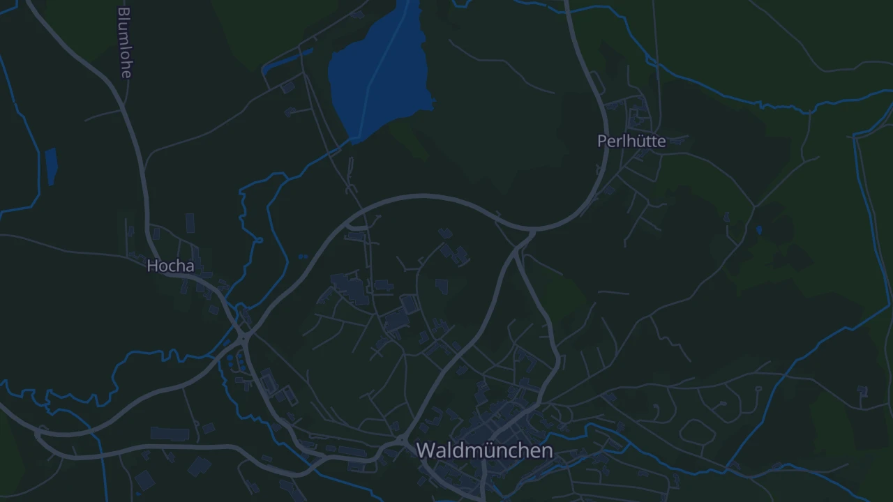 Karte von Waldmünchen