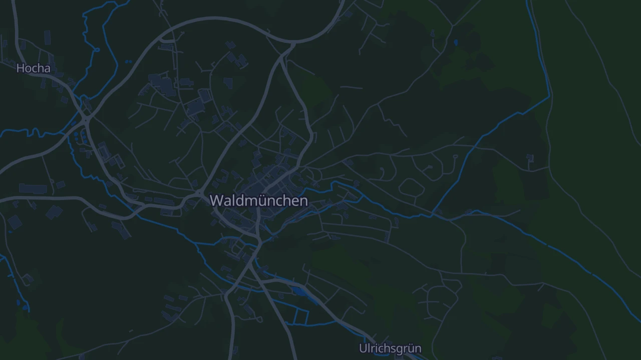 Karte von Waldmünchen