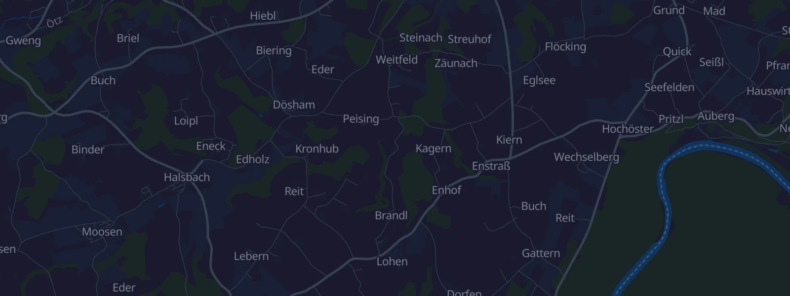 Karte von Halsbach