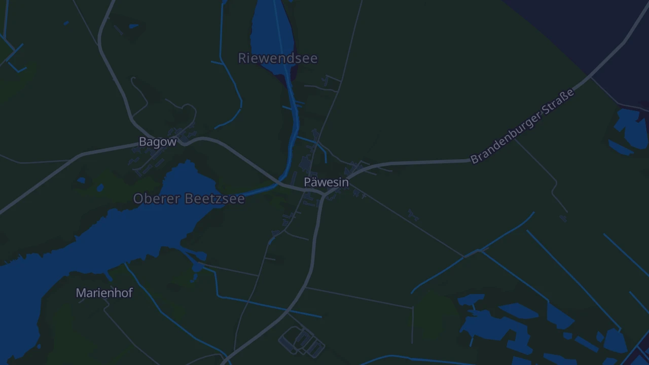 Karte von Päwesin