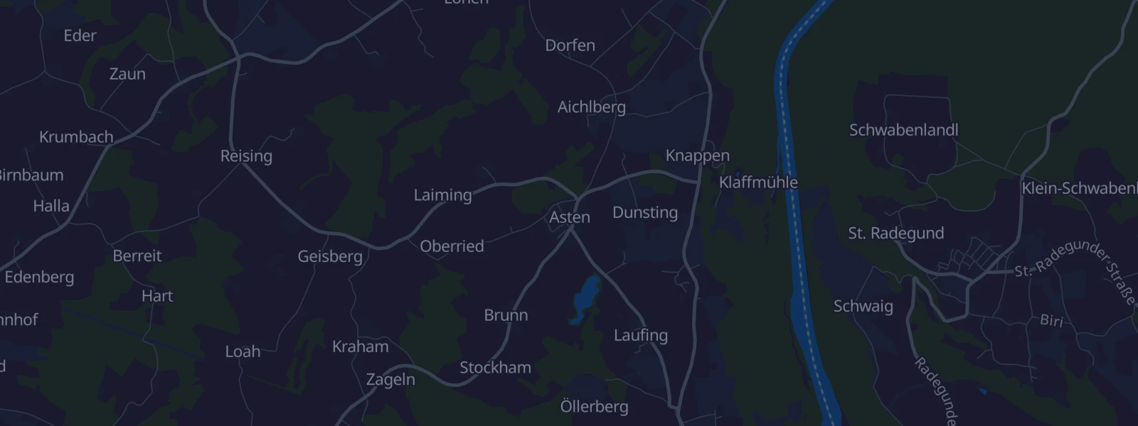 Karte von Asten