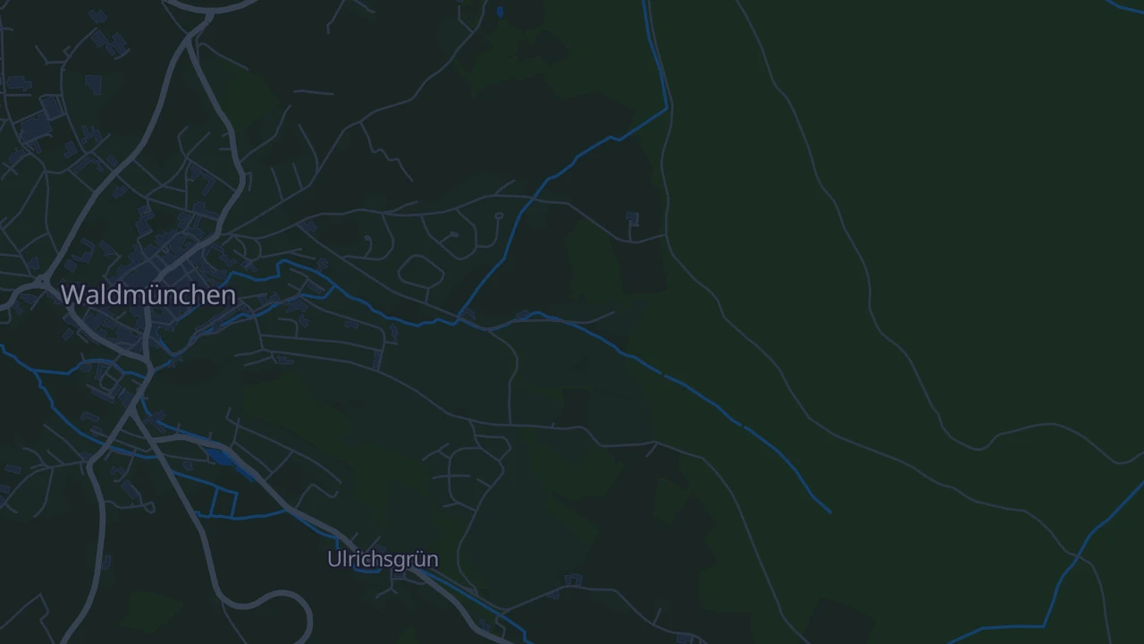 Karte von Waldmünchen