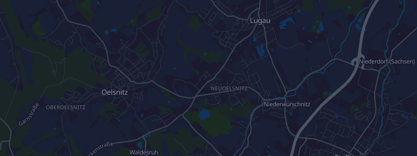 Karte von Oelsnitz/Erzgeb.
