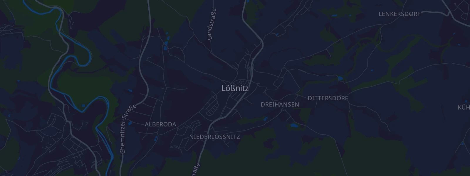 Karte von Lößnitz