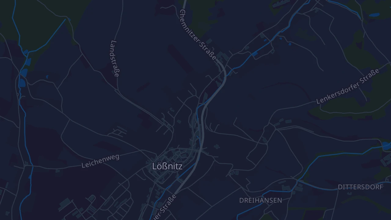 Karte von Lößnitz