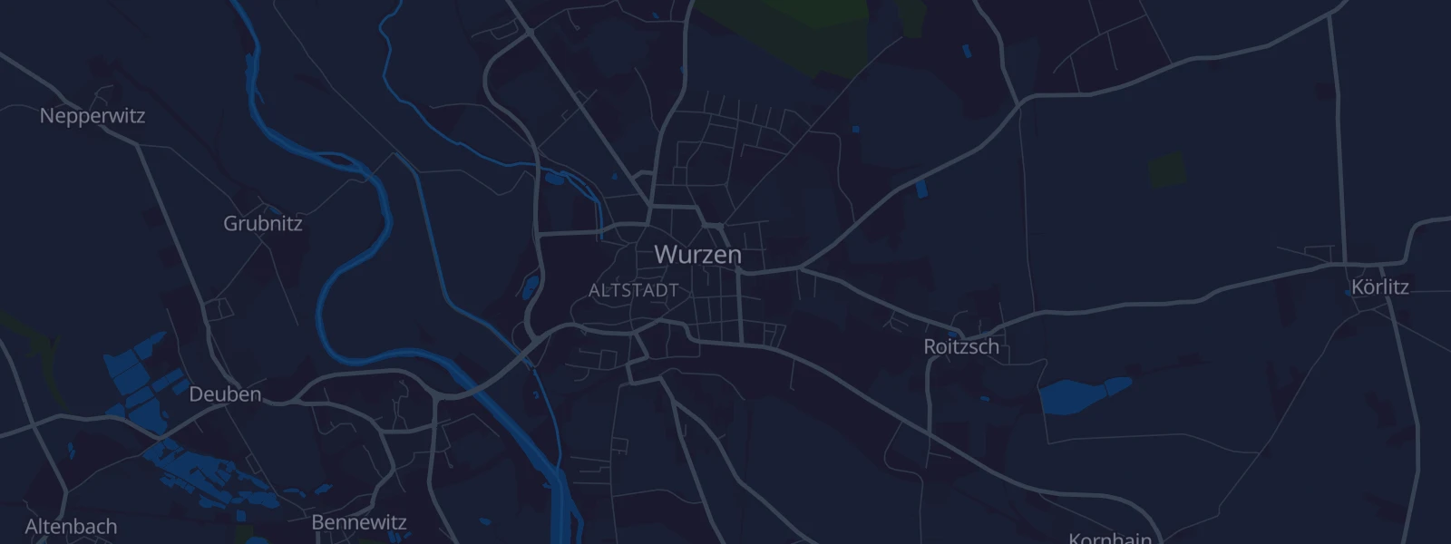 Karte von Wurzen