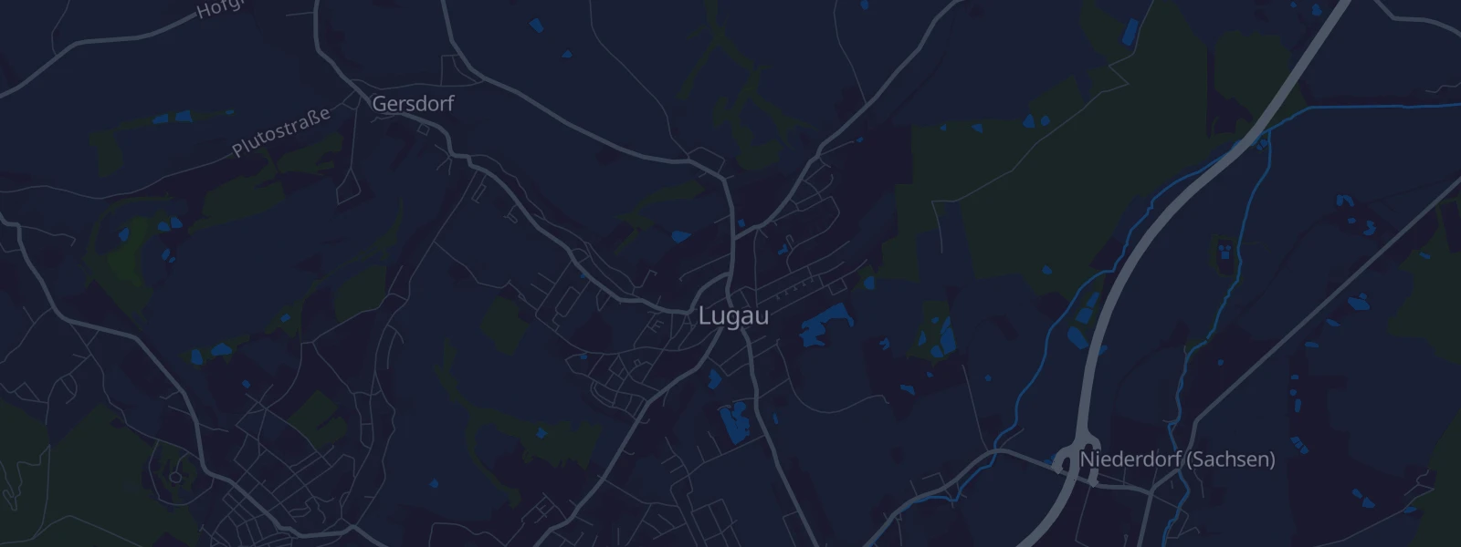 Karte von Lugau/Erzgebirge