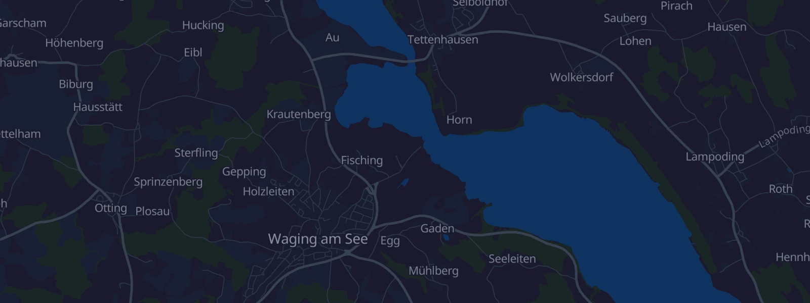 Karte von Waging am See