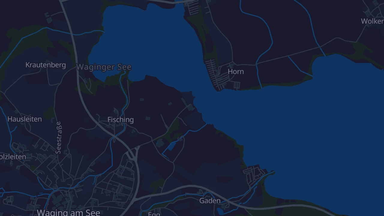 Karte von Waging am See