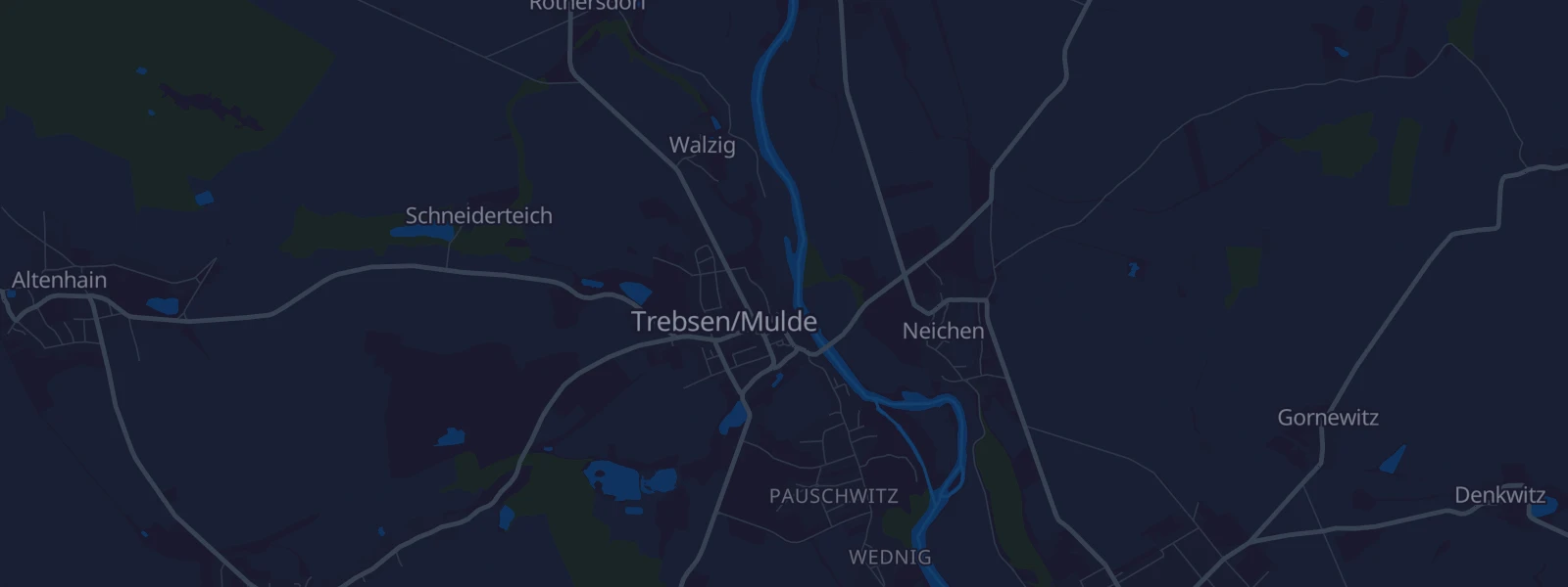 Karte von Trebsen/Mulde