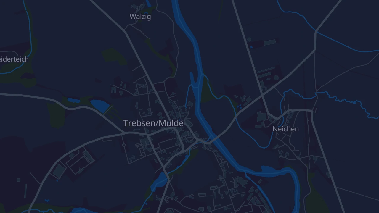 Karte von Trebsen/Mulde
