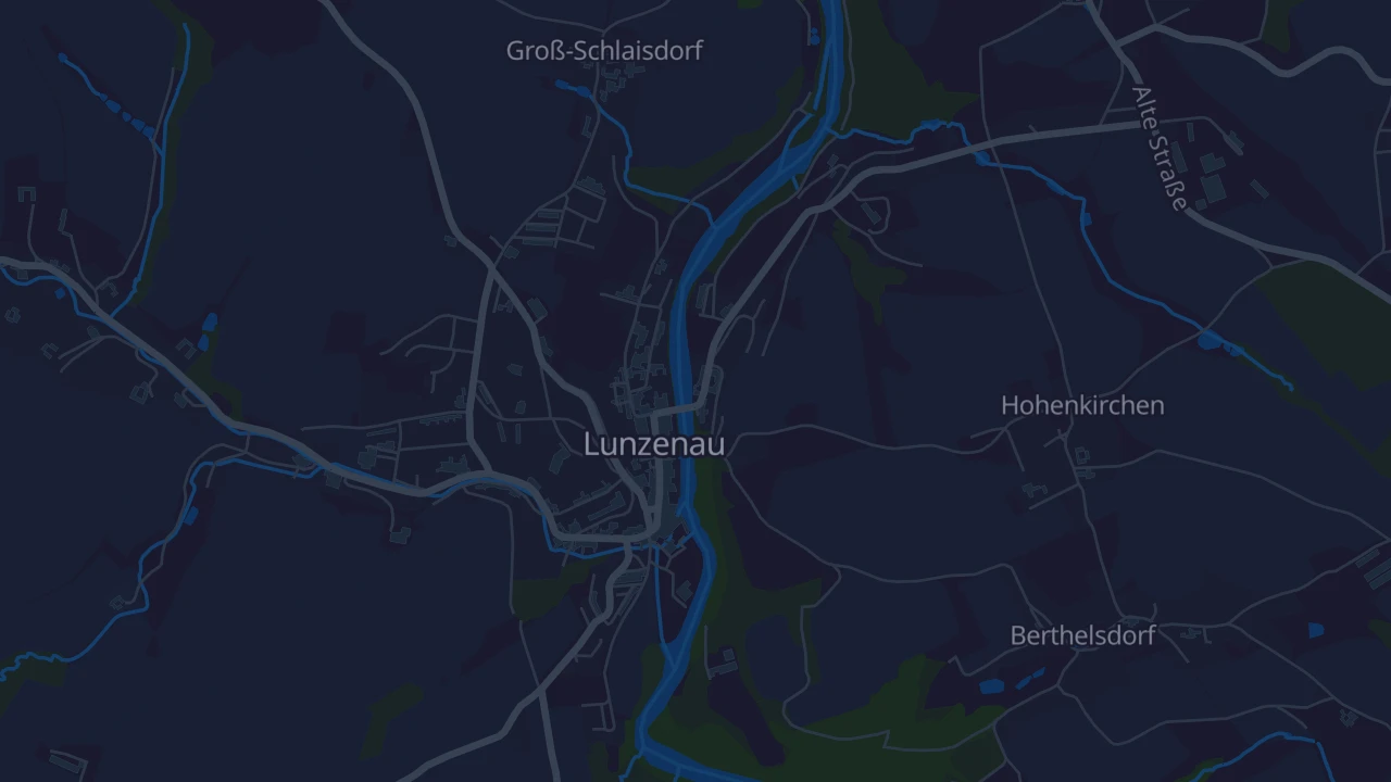 Karte von Lunzenau