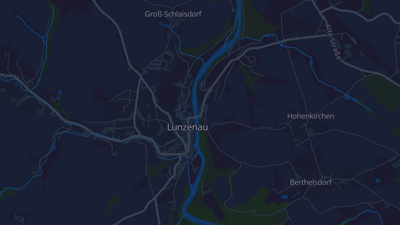 Karte von Lunzenau