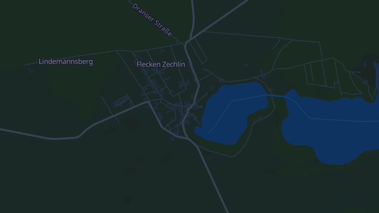 Karte von Rheinsberg