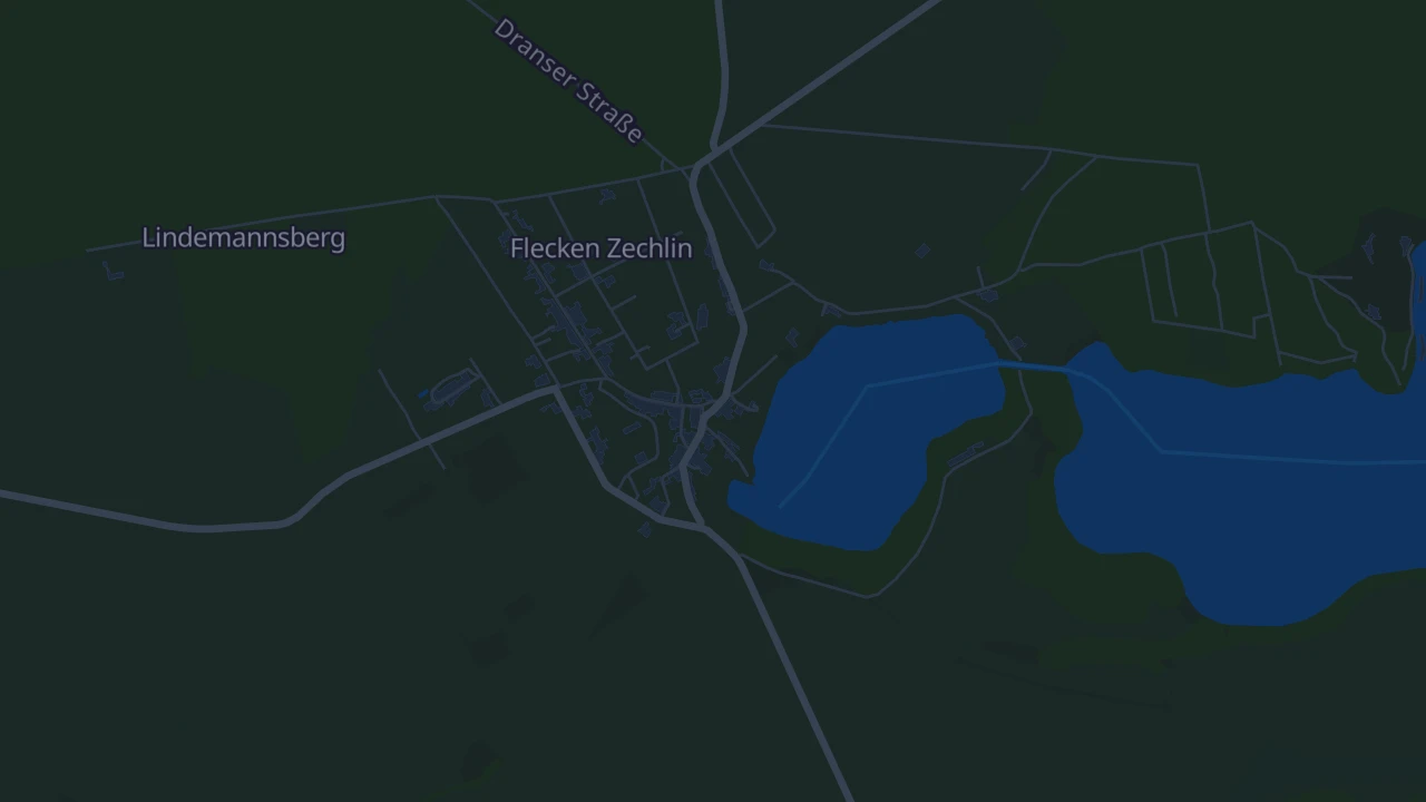 Karte von Rheinsberg