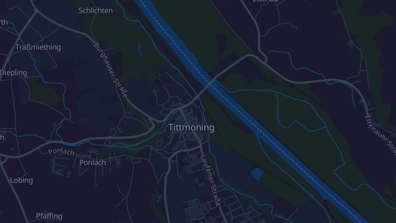Karte von Tittmoning