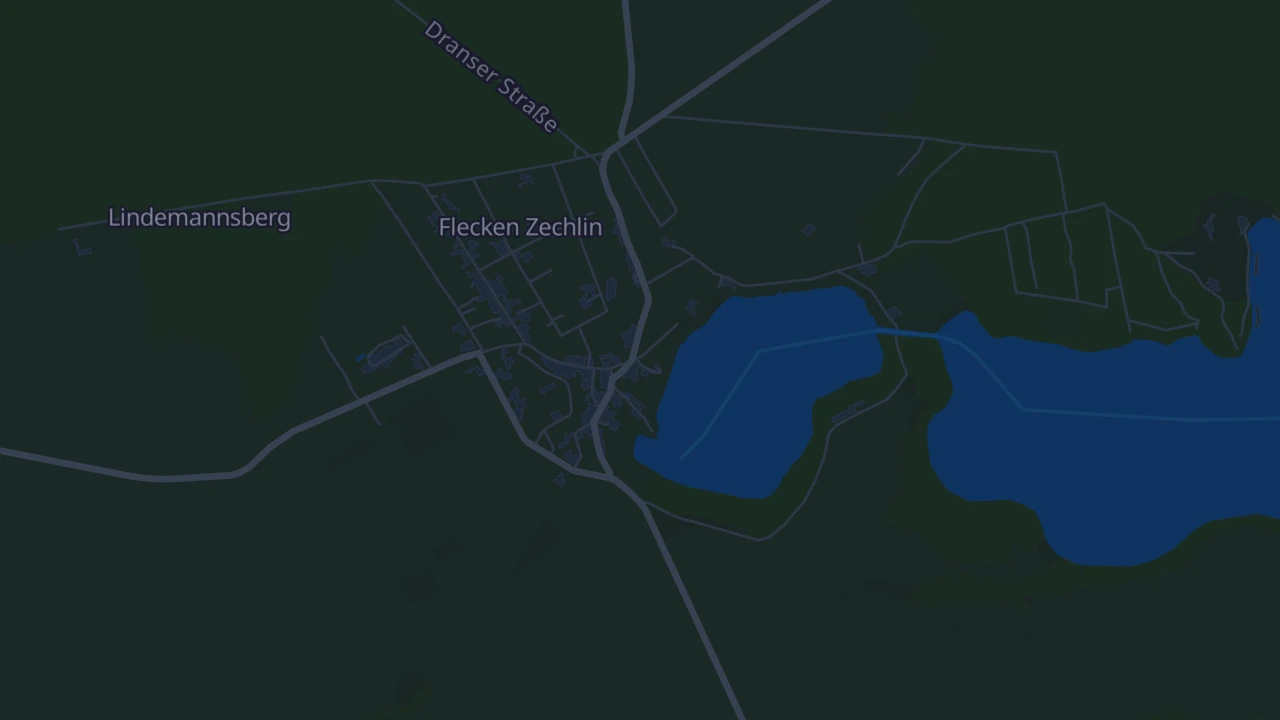 Karte von Rheinsberg
