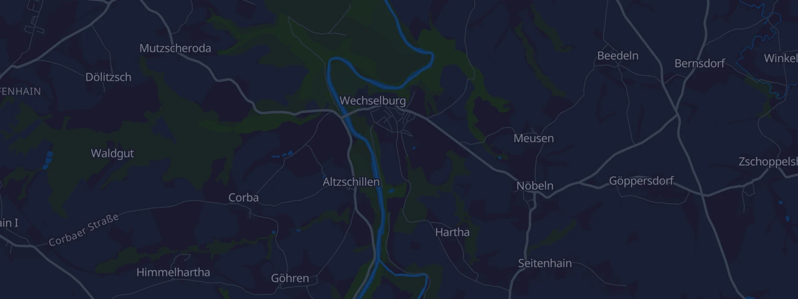 Karte von Seitenhain