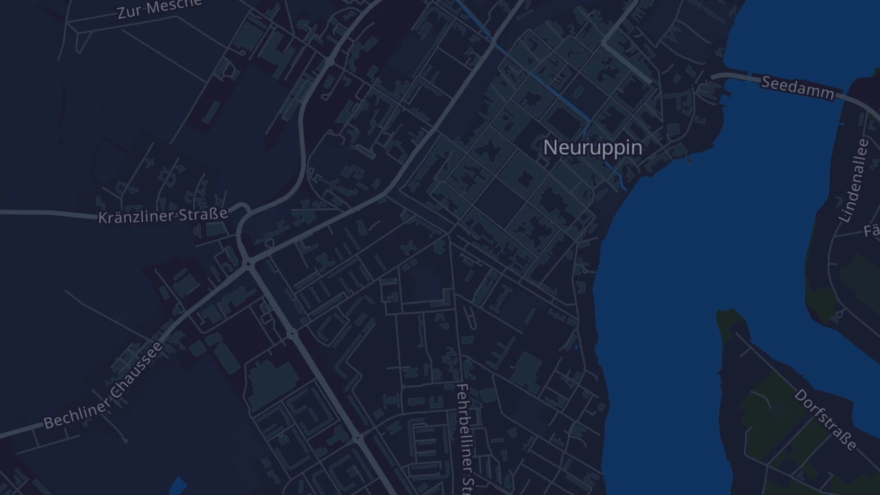 Karte von Neuruppin