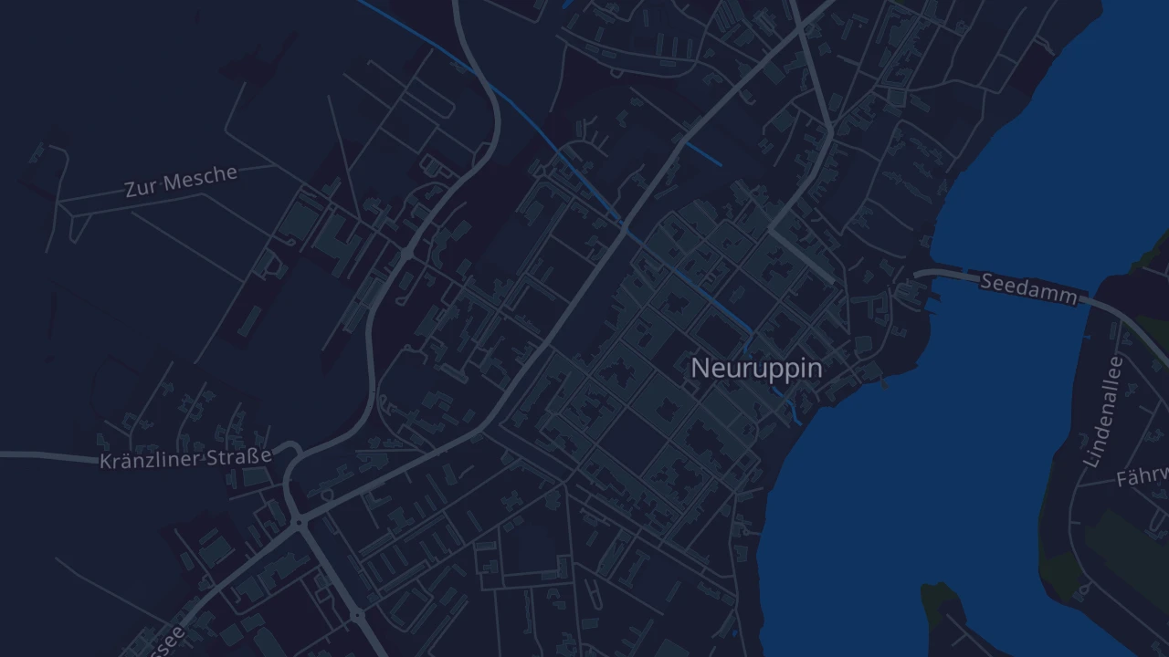Karte von Neuruppin