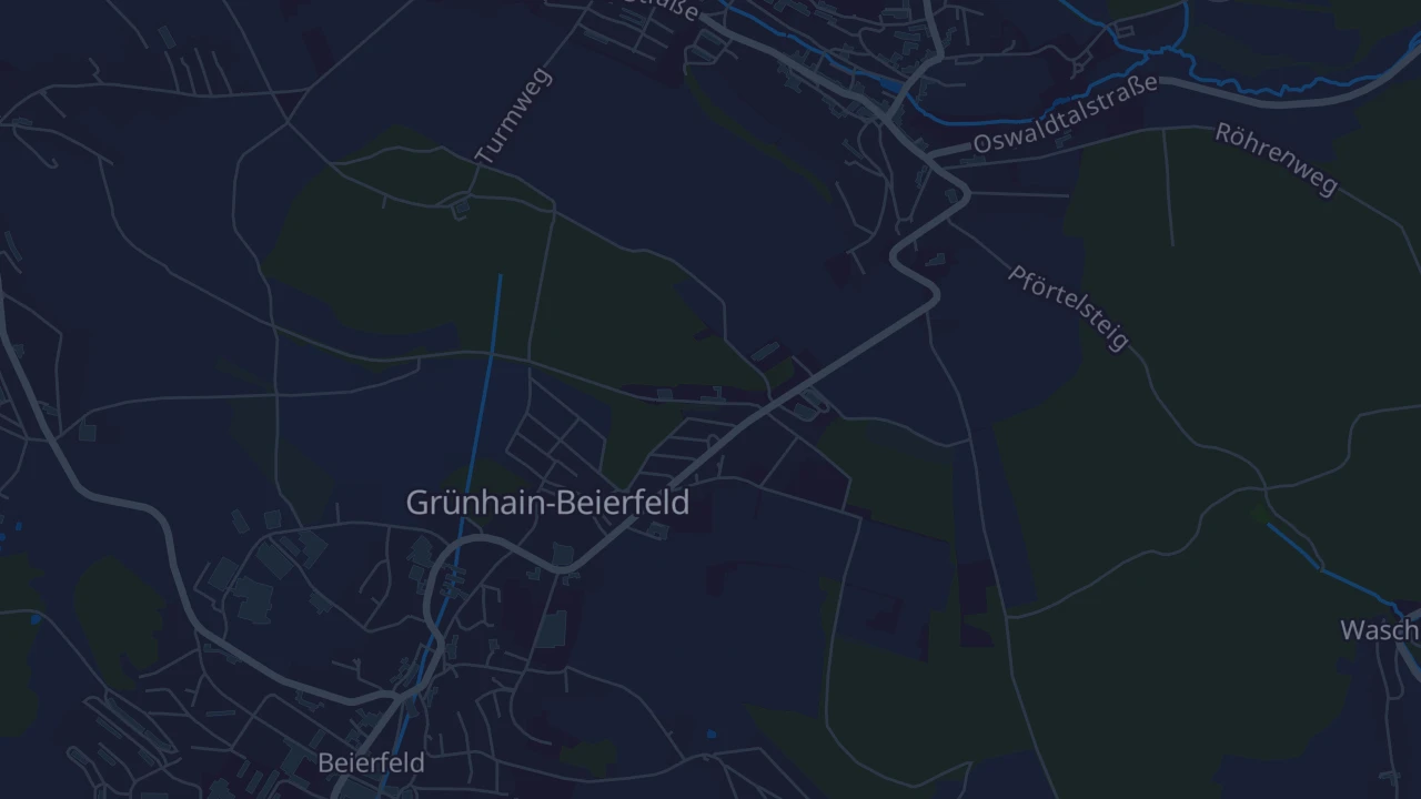 Karte von Grünhain