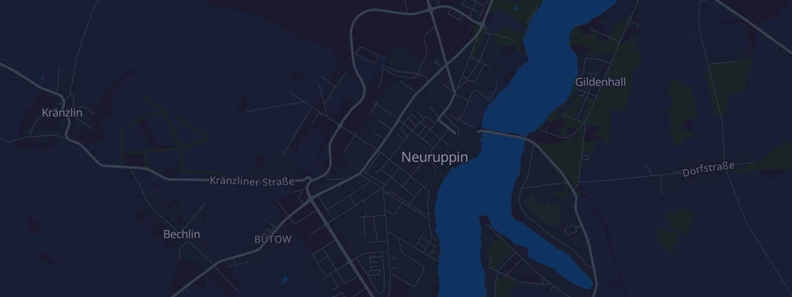 Karte von Neuruppin