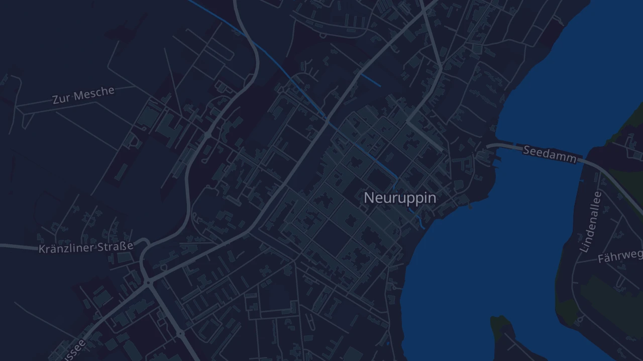 Karte von Neuruppin