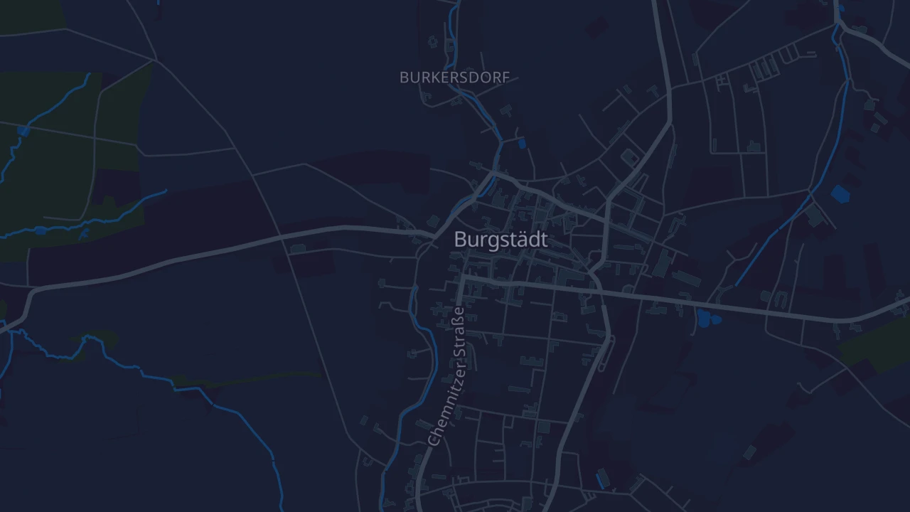 Karte von Burgstädt