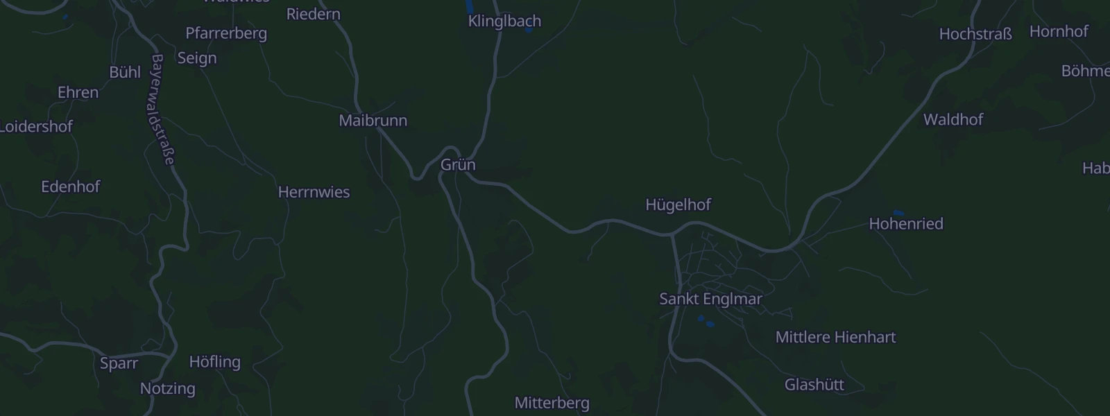Karte von Sankt Englmar