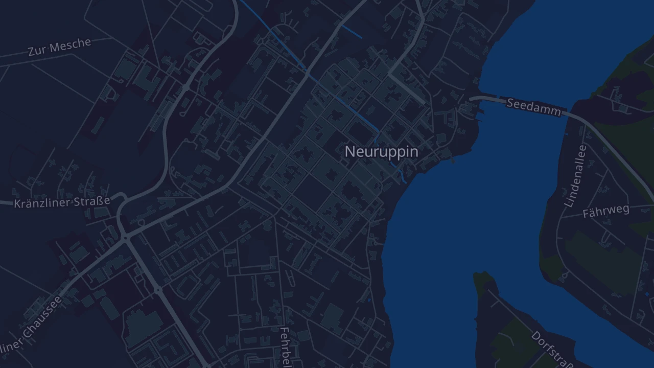 Karte von Neuruppin
