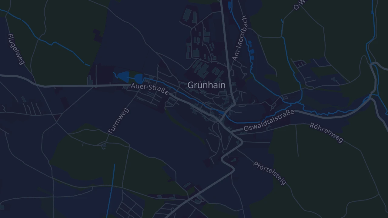 Karte von Grünhain
