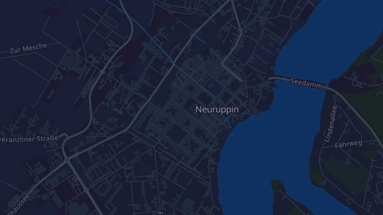 Karte von Neuruppin