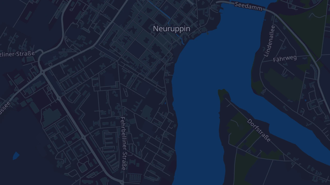 Karte von Neuruppin