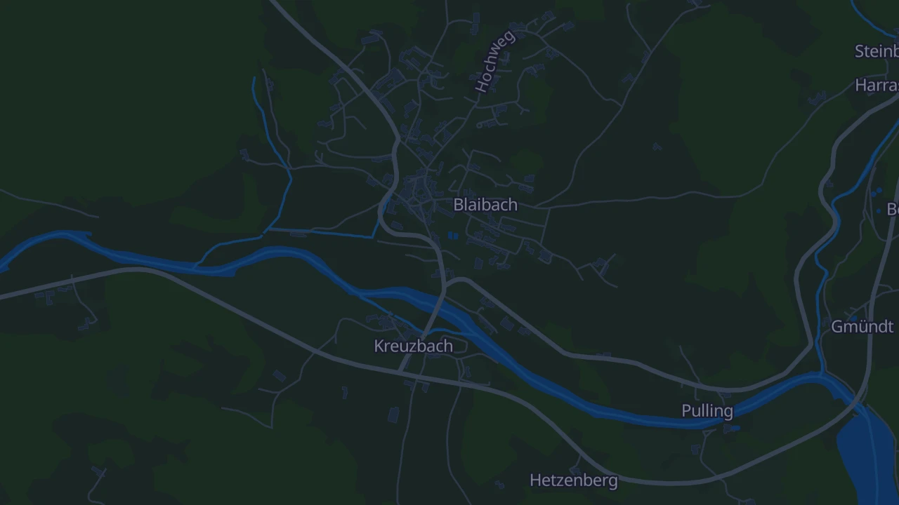 Karte von Blaibach