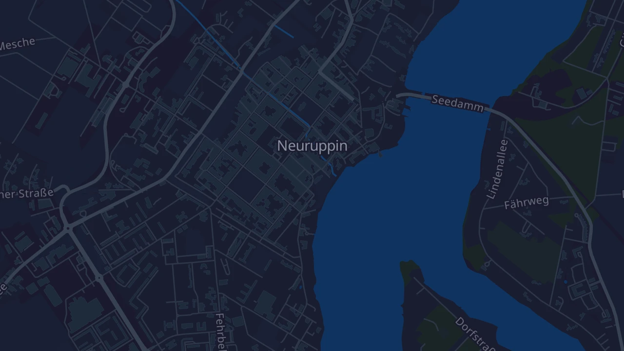 Karte von Neuruppin