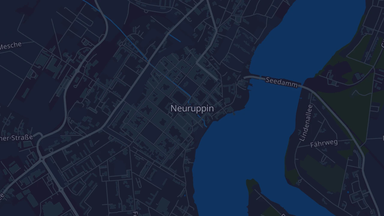 Karte von Neuruppin