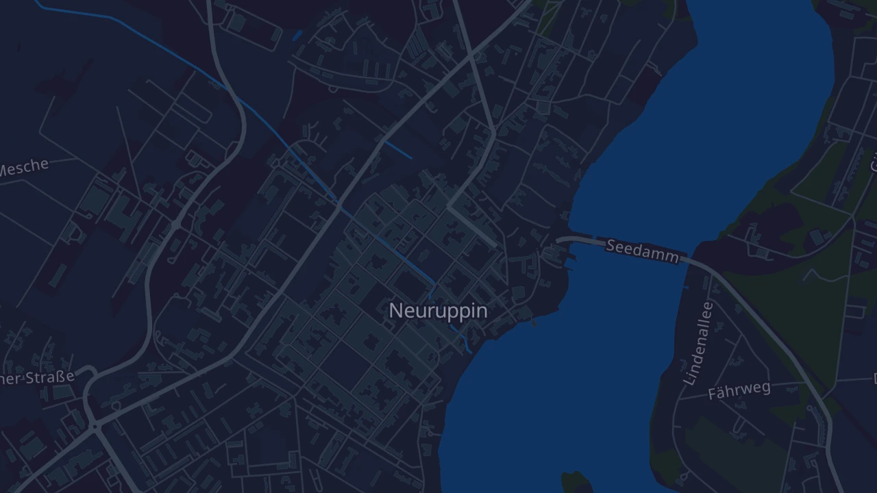 Karte von Neuruppin