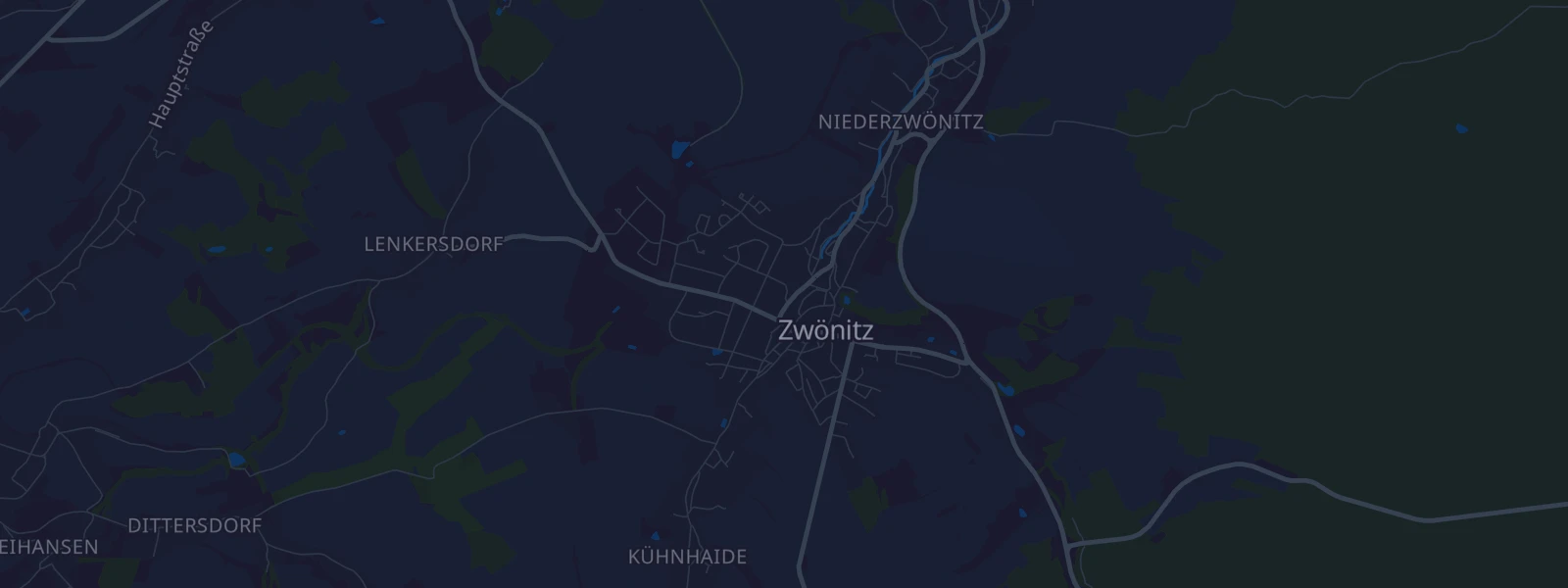 Karte von Zwönitz
