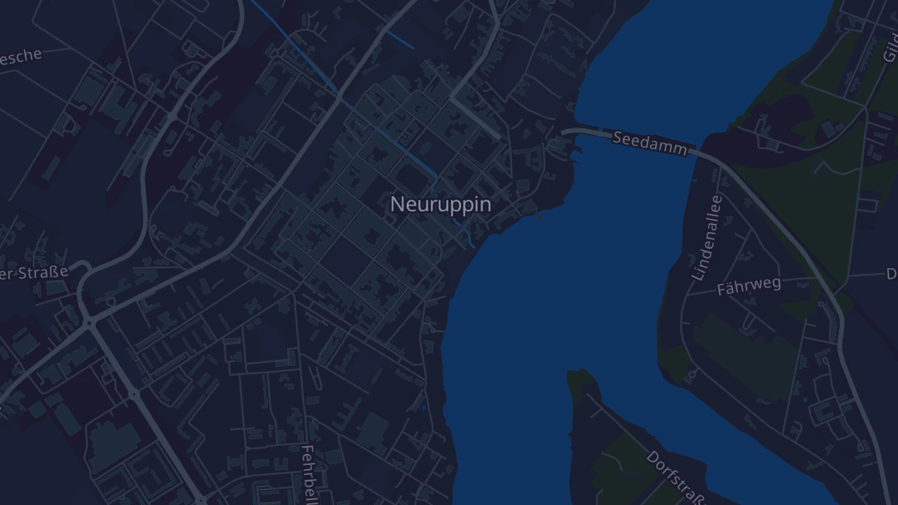 Karte von Neuruppin