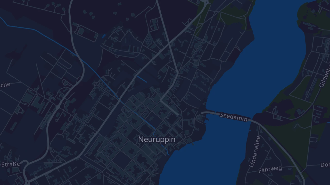 Karte von Neuruppin