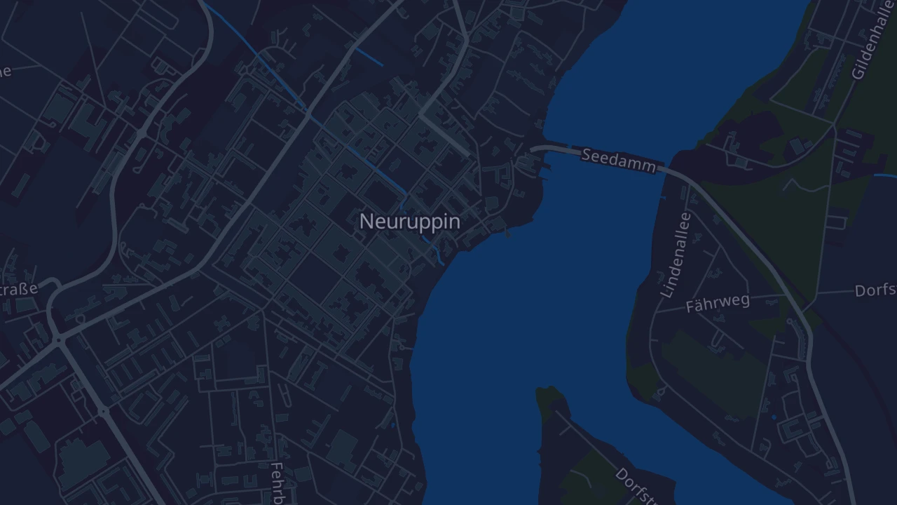 Karte von Neuruppin