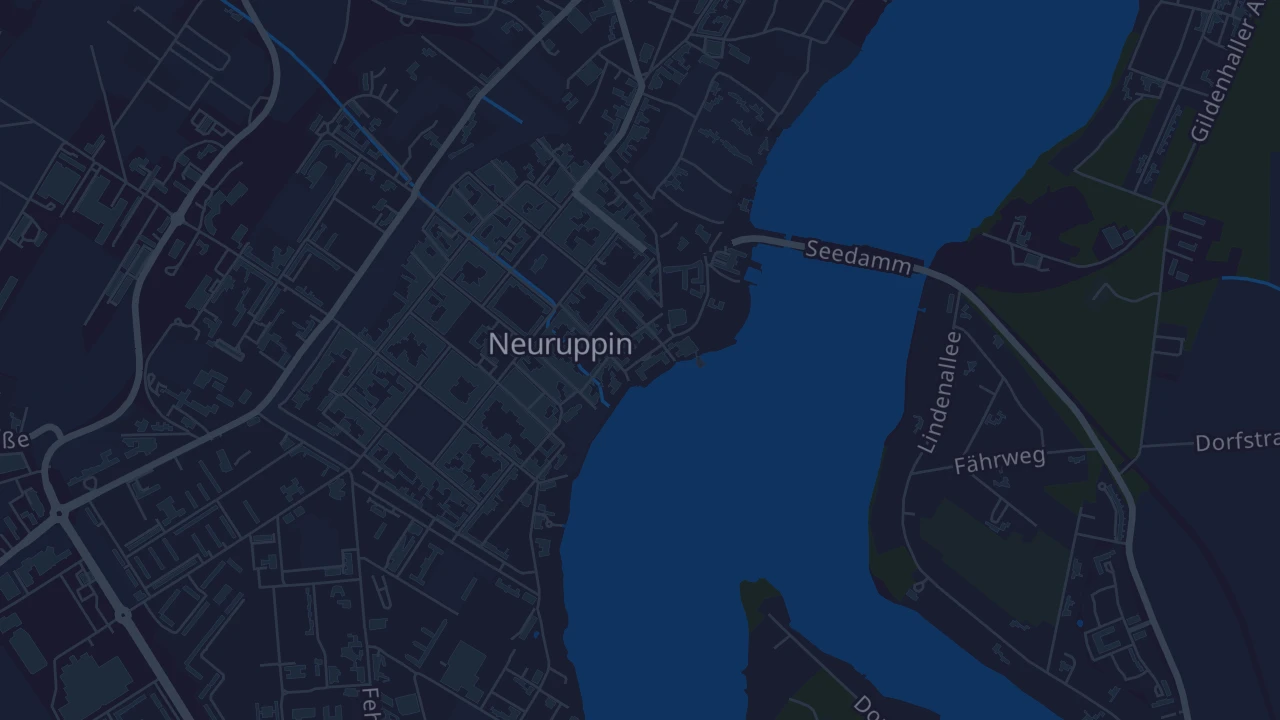 Karte von Neuruppin