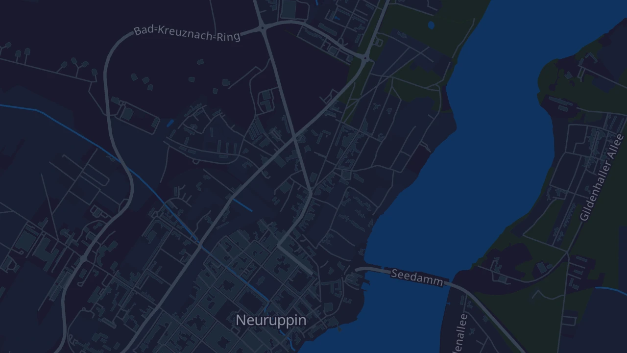 Karte von Neuruppin